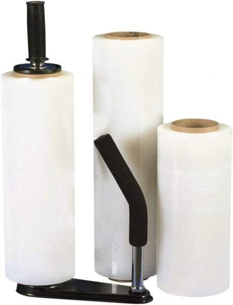 Made in USA - 15" x 1,500' 70 Gauge Clear Blown Hand Stretch Film - Apex Tool & Supply