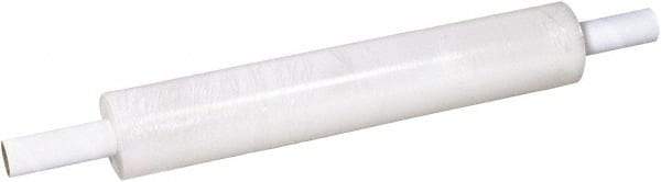 Value Collection - 20" x 1,000' 80 Gauge Clear Extended Core Blown Stretch Film - Apex Tool & Supply