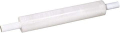 Value Collection - 20" x 1,000' 80 Gauge Clear Extended Core Blown Stretch Film - Apex Tool & Supply