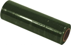 Made in USA - 18" x 1,500' 80 Gauge Green Cast Hand Stretch Film - Apex Tool & Supply