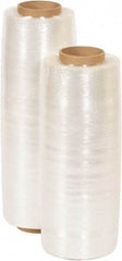 Made in USA - 17-13/64" x 1,500' 38 Gauge Clear Pre-Stretch Film - Apex Tool & Supply