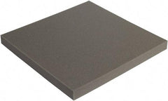 Made in USA - 24" Wide x 2" Thick, Foam Sheets - Charcoal - Apex Tool & Supply