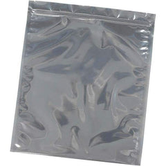 Made in USA - 12" Long x 9" Wide, 3 mil Thick, Self Seal Recloseable Zip Top Static Protection Bag - Transparent, Standard Grade - Apex Tool & Supply
