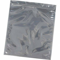 Made in USA - 6" Long x 4" Wide, 3 mil Thick, Self Seal Recloseable Zip Top Static Protection Bag - Transparent, Standard Grade - Apex Tool & Supply