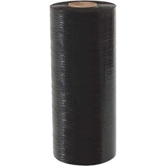 Made in USA - 20" x 5,000' 80 Gauge Black Blown Machine Stretch Film - Apex Tool & Supply