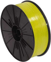 Made in USA - 7,000" Long, Bag Tie - Yellow - Apex Tool & Supply