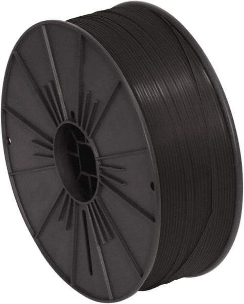 Made in USA - 7,000" Long, Bag Tie - Black - Apex Tool & Supply