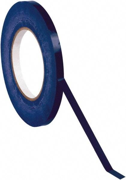 Value Collection - 180 Yd Long, Bag Tape - Dark Blue - Apex Tool & Supply