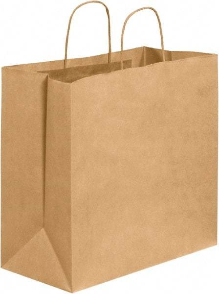 Made in USA - Kraft Grocery Bag - 13 x 7 x 13, Kraft - Apex Tool & Supply
