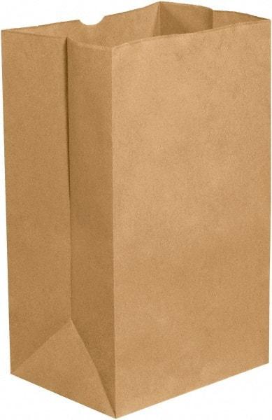 Made in USA - Kraft Grocery Bag - 12 x 7 x 17, Kraft - Apex Tool & Supply