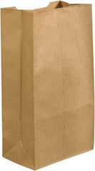 Made in USA - Kraft Grocery Bag - 12 x 7 x 21-3/4, Kraft - Apex Tool & Supply