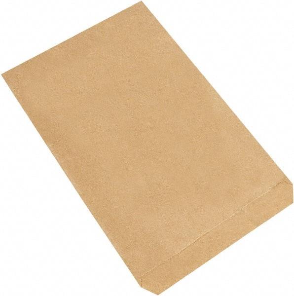 Made in USA - Kraft Grocery Bag - 7-1/2 x 10-1/2, Kraft - Apex Tool & Supply