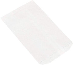 Made in USA - Kraft Grocery Bag - 6-1/4 x 9-1/4, White - Apex Tool & Supply
