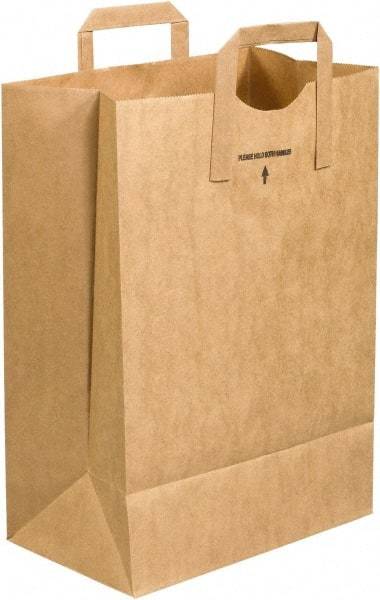 Made in USA - Kraft Grocery Bag - 12 x 7 x 17, Kraft - Apex Tool & Supply