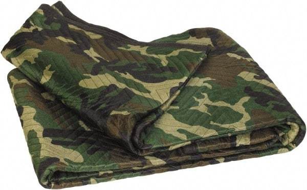 Value Collection - 72" Long x 80" Wide Cotton/Poly Blend Tarp & Dust Cover - Camouflage - Apex Tool & Supply