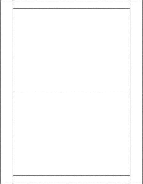 Made in USA - 100 Card Sleeves - 5 x 7" - Apex Tool & Supply