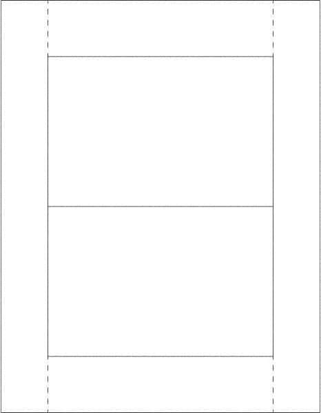 Made in USA - 100 Card Sleeves - 4 x 6" - Apex Tool & Supply