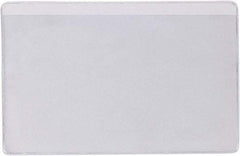 Superscan - 50 Piece Clear Press-On Vinyl Envelope - 3" High x 5" Wide - Apex Tool & Supply