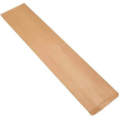 Made in USA - 11" Wide x 65" Long x 7" High Rectangle Kraft Bags - Kraft (Color) - Apex Tool & Supply
