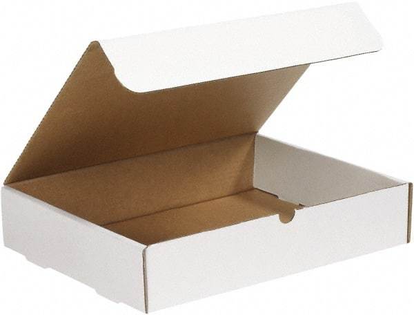 Made in USA - 24" Wide x 30" Long x 4" High Rectangle Crush Proof Mailers - 1 Wall, White - Apex Tool & Supply