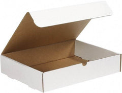 Made in USA - 24" Wide x 30" Long x 4" High Rectangle Crush Proof Mailers - 1 Wall, White - Apex Tool & Supply