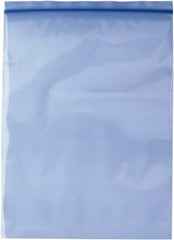 Made in USA - 12 x 18", 4 mil VCI Reclosable Polybags - Blue - Apex Tool & Supply