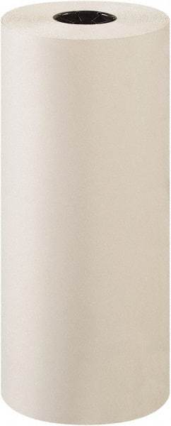 Value Collection - 1,440' Long x 20" Wide Roll of White Newsprint Paper - 30 Lb Paper Weight - Apex Tool & Supply