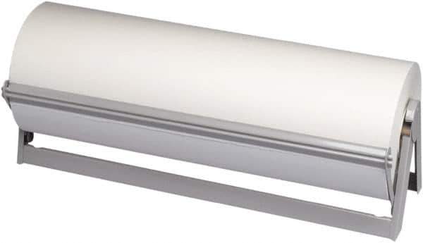 Value Collection - 1,440' Long x 12" Wide Roll of White Newsprint Paper - 30 Lb Paper Weight - Apex Tool & Supply