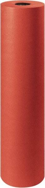 Made in USA - 1,000' Long x 36" Wide Roll of Colored Kraft Paper - 50 Lb Paper Weight - Apex Tool & Supply