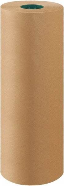Made in USA - 1,000' Long x 24" Wide Roll of Virgin Kraft Paper - 30 Lb Paper Weight - Apex Tool & Supply