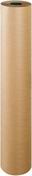 Made in USA - 600' Long x 48" Wide Roll of Kraft Paper with 10# Gloss Polyethylene - 50 Lb Paper Weight - Apex Tool & Supply