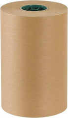 Made in USA - 600' Long x 12" Wide Roll of Kraft Paper with 10# Gloss Polyethylene - 50 Lb Paper Weight - Apex Tool & Supply