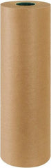 Made in USA - 600' Long x 24" Wide Roll of Kraft Paper with 10# Gloss Polyethylene - 50 Lb Paper Weight - Apex Tool & Supply