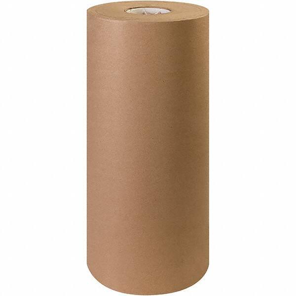Made in USA - 720' Long x 20" Wide Roll of Recycled Kraft Paper - 50 Lb Paper Weight - Apex Tool & Supply