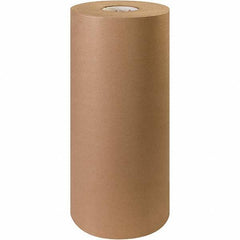 Made in USA - 720' Long x 20" Wide Roll of Recycled Kraft Paper - 50 Lb Paper Weight - Apex Tool & Supply
