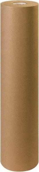 Made in USA - 900' Long x 40" Wide Roll of Recycled Kraft Paper - 40 Lb Paper Weight - Apex Tool & Supply