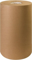 Made in USA - 720' Long x 15" Wide Roll of Recycled Kraft Paper - 50 Lb Paper Weight - Apex Tool & Supply