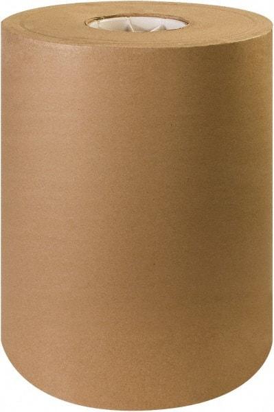 Made in USA - 1,200' Long x 6" Wide Roll of Recycled Kraft Paper - 30 Lb Paper Weight - Apex Tool & Supply