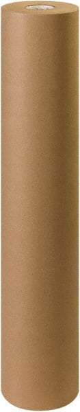 Made in USA - 600' Long x 48" Wide Roll of Recycled Kraft Paper - 60 Lb Paper Weight - Apex Tool & Supply
