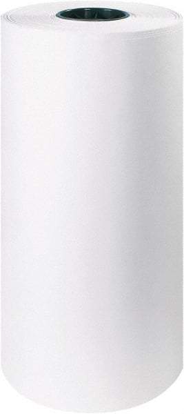 Made in USA - 1,000' Long x 18" Wide Roll of Butcher Paper - 40 Lb Paper Weight - Apex Tool & Supply