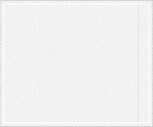 Value Collection - 500 Piece, 10" Long x 12" Wide, Packing List Envelope - Unprinted, Clear - Apex Tool & Supply