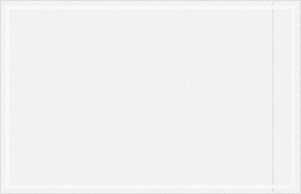 Value Collection - 500 Piece, 9" Long x 14" Wide, Packing List Envelope - Unprinted, Clear - Apex Tool & Supply