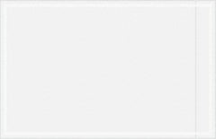 Value Collection - 500 Piece, 9" Long x 14" Wide, Packing List Envelope - Unprinted, Clear - Apex Tool & Supply