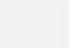 Value Collection - 1,000 Piece, 3-1/2" Long x 5" Wide, Packing List Envelope - Unprinted, Clear - Apex Tool & Supply