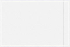 Value Collection - 1,000 Piece, 3" Long x 4-1/2" Wide, Packing List Envelope - Unprinted, Clear - Apex Tool & Supply