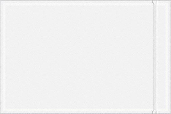 Value Collection - 1,000 Piece, 4" Long x 6" Wide, Packing List Envelope - Unprinted, Clear - Apex Tool & Supply