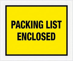 Value Collection - 500 Piece, 10" Long x 12" Wide, Packing List Envelope - Packing List Enclosed, Yellow - Apex Tool & Supply