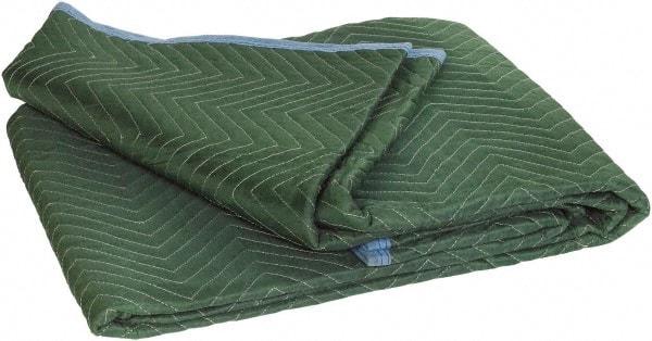 Value Collection - 72" Long x 80" Wide Cotton/Poly Blend Tarp & Dust Cover - Green - Apex Tool & Supply