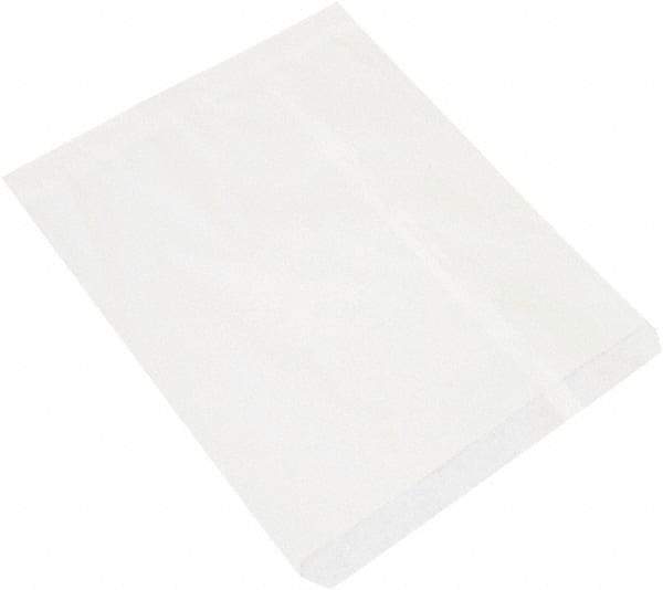 Made in USA - Kraft Grocery Bag - 15 x 18, White - Apex Tool & Supply