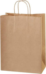 Made in USA - Kraft Grocery Bag - 10 x 5 x 13, Kraft - Apex Tool & Supply